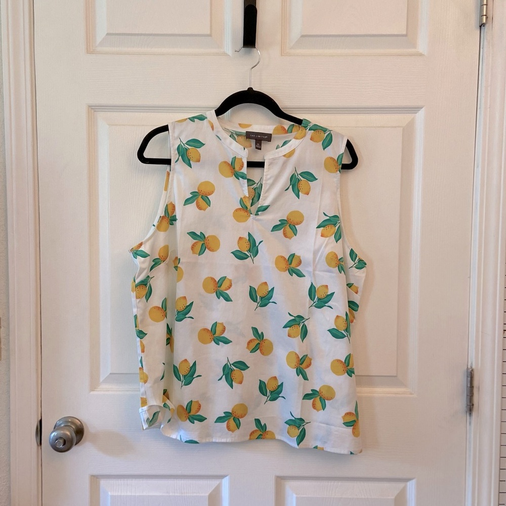 The Limited sleeveless blouse